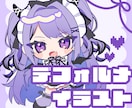 グッズ映え！かわいいデフォルメイラスト制作します 動画、アイコン、グッズ等に様々な用途に使用できます！ イメージ1