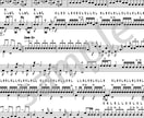 プロがお好きな楽曲のドラム譜面作ります ドラムのみの音源も無料でお渡し イメージ1