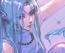 SNS用アイコンイラスト描きます あなただけの美麗厚塗りアイコン イメージ2