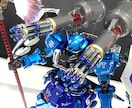 ガンプラ製作代行・グロス系・ツヤツヤ塗装致します 艶々(メッキ・キャンディ)特殊塗装(偏光マジョーラ)等 イメージ4