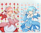 大好きなイラスト描きます 男キャラ、女キャラ、オリジナルキャラ、なんでも描きます！ イメージ2