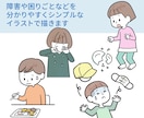 最短2日！老若男女のシンプルなカットイラスト描ます 説明にぴったり。分かりやすくて穏やかなイラストです イメージ4