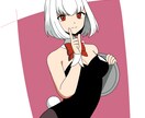 SNSアイコン等に使えるイラストを描きます イラスト イケメン ショタ 美少女 ケモ耳 ダウナー タバコ イメージ3