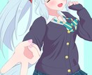 かわいい女の子のSNSアイコンを描きます 可愛くて使いやすい、あなただけの特別なアイコンをお届けします イメージ2