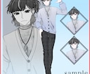 キャラクター立ち絵承ります 表情差分2つ（真顔、微笑）、かわいい女の子が得意です！ イメージ8