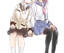 軽いタッチのアイコンお描きします 納品まで最短半日！！(∩^o^)⊃━☆ﾟ.*･｡ イメージ6