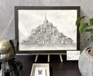 思い出の写真を鉛筆画に。永遠に残る一枚にします 写真から蘇るモノクロの静けさ。空間を彩る線のアート イメージ1