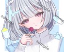 キラキラな可愛いイラストお描きします ☆アイコン サムネイル ミニキャラ 立ち絵 キャラデザ等に☆ イメージ6