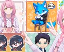 既存のイラストで配信の待機画面やEDを制作致します お持ちのミニキャラや立ち絵等のイラストでループアニメを制作! イメージ6