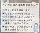 店舗の売れるマーケティング戦略をアドバイスします 【改善レポート付き】プロが売上・利益を上げる具体策を個別支援 イメージ2