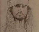 鉛筆で模写の絵を書きます 完全独学！　似てないようで似ている！？　味のあるイラスト イメージ3