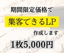 リーズナブルな価格で集客できるLP書きます 購買意欲の高い顧客だけを集めるLPで売上UPを目指しませんか イメージ1