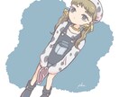 全身イラストを描きます ポップでゆるく淡いイラストを描きます！ イメージ5