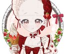 量産イラスト作れます 苺ソフトクリームを持っている1枚絵です！ イメージ2