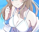 アニメ調の絵柄で透明感のあるイラストを作成します 個人での鑑賞用のイラストを探している方へ！ イメージ2