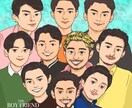 SNSで映えるおしゃれ可愛い似顔絵アイコン描きます SNS・アイコン・プレゼントにもおすすめ♪ イメージ3