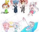 イラスト作成いたします 立ち絵・1枚絵・ファンアート・マスコット・素材 イメージ5