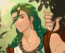 可愛い・かっこいいイラスト作成します アイコンや動画などに使える、キャラクターイラスト作成受付中！ イメージ2