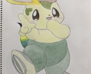 かわいい手描きのイラスト描きます 思わず抱きしめたくなる、ふんわりした柔らかな創造 イメージ5