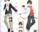最短2日！一枚絵など制作します 動画用、Vtuber活動用、TRPG、観賞用その他なんでも！ イメージ1