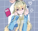エモ可愛いSNSアイコン作成/SDも描けます オリジナル、2次創作など　修正無制限 イメージ4