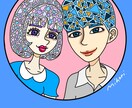 最短3日！アイコン描きます SNSで使い放題☆カラフルでポップなアイコン イメージ1