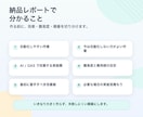 その手作業、AIで減らせるか仕分けします ！削れる作業と実装順をレポート化します イメージ3