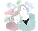 大切な日常をアートに。家族・結婚イラストを描きます 写真の奥にある「幸せな空気感」を、優しい絵で形にしませんか？ イメージ3