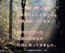感情のブロックを読み取り緩めます 不安な気持ちに、今必要な言葉を届けます イメージ4