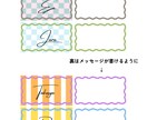 個性的な席次作成します みんなと同じは嫌だ！ひとクセのあるデザインがいい！と言う人 イメージ2