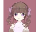 可愛い少女のSNS用アイコンをご提供します 守りたくなるような少女のイラストをお描きします！ イメージ1