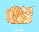 写真を元にペットイラスト作成します みなさまのお家のかわいいペットの記念になるお手伝いいたします イメージ5