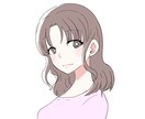 あっさりタッチのアイコンお描きします 落ち着いた色合いと少ない線で作成します イメージ1