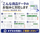 Shopifyの商品CSVを作成・整形します 仕入先データをShopify登録前のCSVへ整えます イメージ2