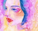 色鮮やかなオリジナル水彩イラスト描きます ポスター、CDジャケット、表紙絵、 グッズ制作などにどうぞ！ イメージ2