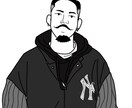 SNSなどに使用するアイコンを描きます お洒落雰囲気のアイコンにしたい方向けにイラスト制作を致します イメージ10