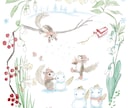 オリジナルのイラストをお描きします 優しく、あったかいテイストで丁寧に。 イメージ5