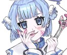 可愛い厚塗りアイコン描きます ちょっぴりﾀﾞｰｸｷｭｰﾄな雰囲気で周りと差をつけよう！ イメージ3