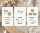 印刷代行OK！大人可愛い名刺・カードを作成します くすみカラーや北欧風◎修正無料＆入稿丸投げで安心納品 イメージ3