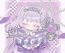 限定価格中！最短翌日！シンデレライラスト描きます 配信グッズやサムネに！ミニキャラ（SDキャラ）をスピード納品 イメージ9