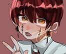 SNSアイコンにぴったり！かわいいイラスト描きます 顔が可愛い男の子女の子お描きします！ イメージ3