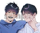 SNSアイコン・イメージ画像描きます SNSのアイコン.配信のイメージキャラクターのイラストなどに イメージ4