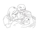 人柄を魅せる似顔絵お描きします ★明るくて優しい幸せなテイスト★SNSアイコンや素材にも! イメージ5