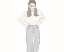 ファッションイラスト描きます お洒落で目を引くイラストをお探しの方！ イメージ1