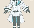 貴方のお着替えデザインします 三面図対応可！創作キャラやV活動者向け衣装制作です イメージ6