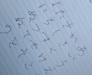 決まっている文章を、読める文字で代筆します 少し独特な字と言われますが、心込めて書きます。 イメージ4
