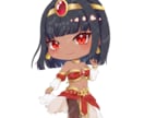可愛いミニキャラ描かせていただきます アイコンやグッズ、貴方のocのデフォルメ化も対応可！！ イメージ6