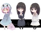 正方形のイラストを制作します SNSだけでなくグッズやゲームにも！ イメージ7
