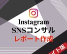 インスタアカウントの課題解決・集客コンサルします 【30Pレポート】お手軽にSNSコンサルを受けたい方に！ イメージ1