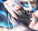 商用利用可!サムネ・グッズなど描きます 理想的な可愛いイラスト描かせていただきます! イメージ4
